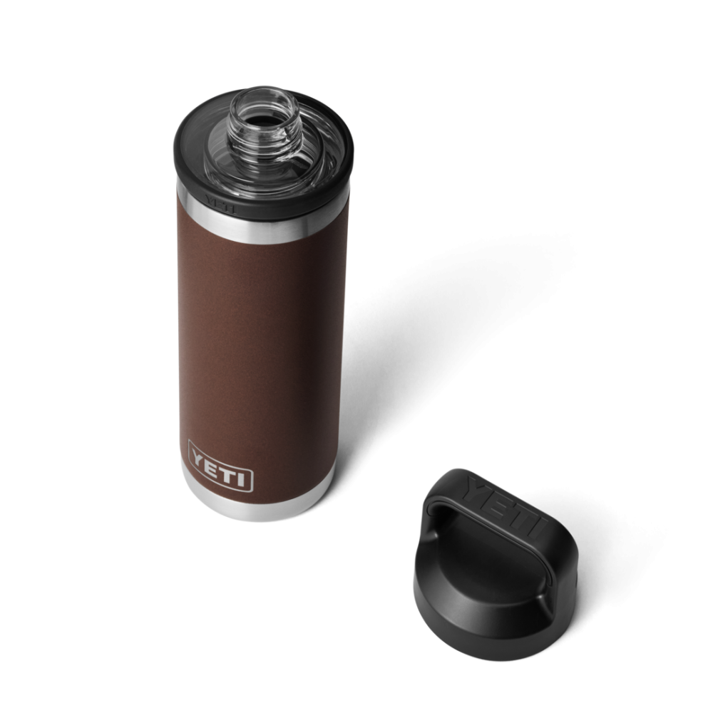 Yeti Rambler 18 Oz Bottle with Chug Cap Wetlands Brown