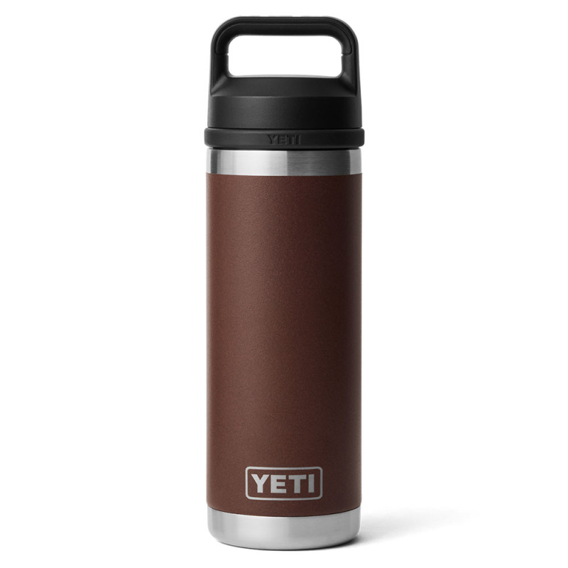 Yeti Rambler 18 Oz Bottle Chug Wetlands Brown