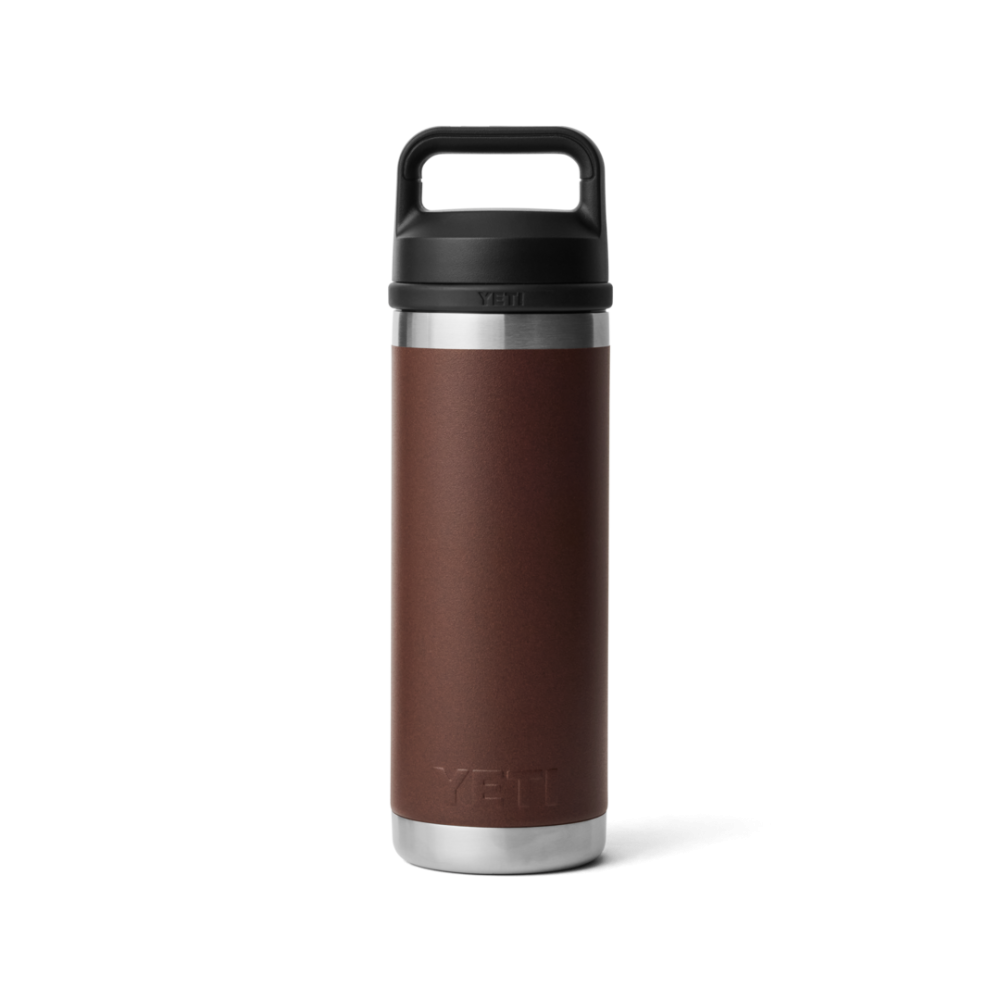 Yeti Rambler 18 Oz Bottle with Chug Cap Wetlands Brown