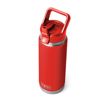 YETI Rambler 26 Oz Straw Bottle Canyon Red