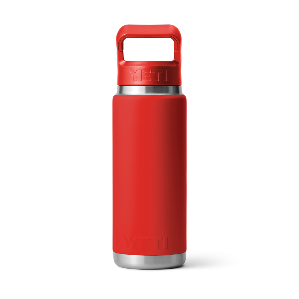 YETI Rambler 26 Oz Straw Bottle Canyon Red