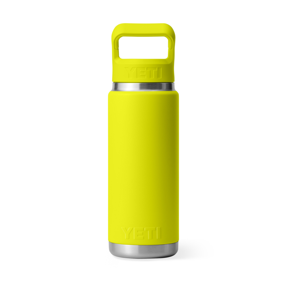 YETI Rambler 26 Oz Straw Bottle Firefly Yellow