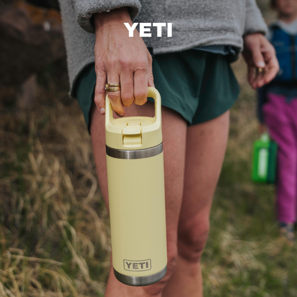 YETI Rambler 26 Oz Bottle with Straw Cap Daybreak Yellow