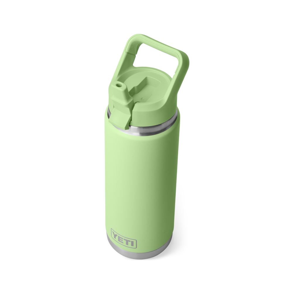 YETI Rambler 26 Oz Bottle with Straw Cap Key Lime