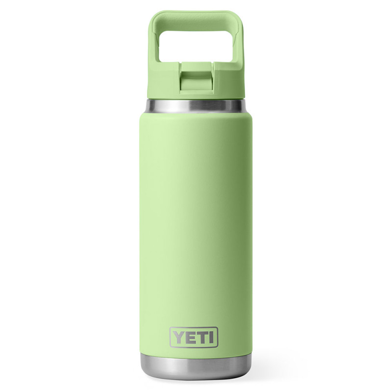 YETI Rambler 26 Oz Bottle with Straw Cap Key Lime