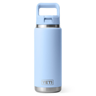 YETI Rambler 26 Oz Straw Bottle Big Sky Blue