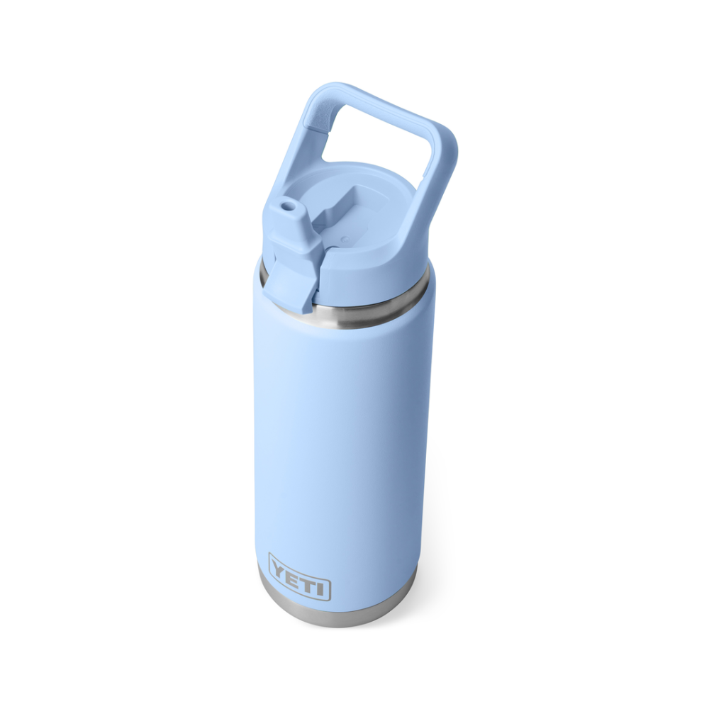 YETI Rambler 26 Oz Straw Bottle Big Sky Blue
