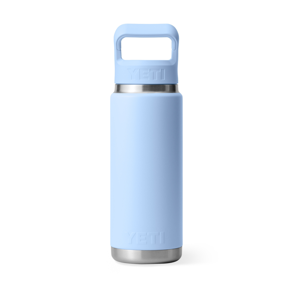 YETI Rambler 26 Oz Straw Bottle Big Sky Blue