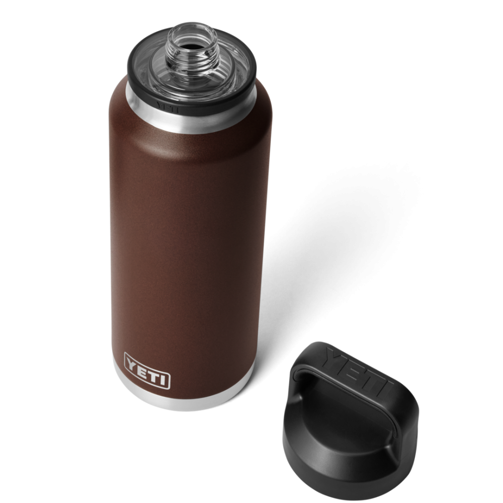 Yeti Rambler 46 Oz Bottle with Chug Cap Wetlands Brown