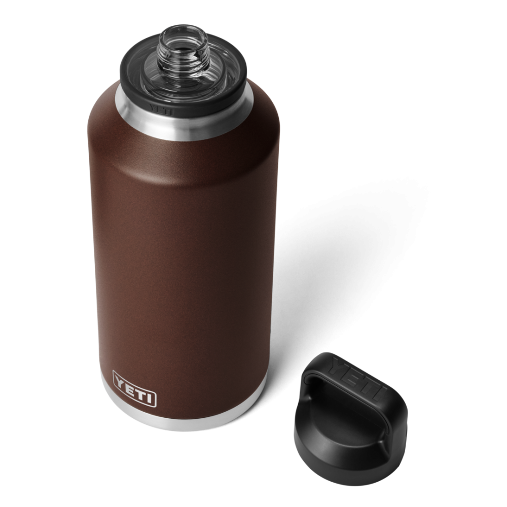Yeti Rambler 64 Oz Bottle with Chug Cap Wetlands Brown
