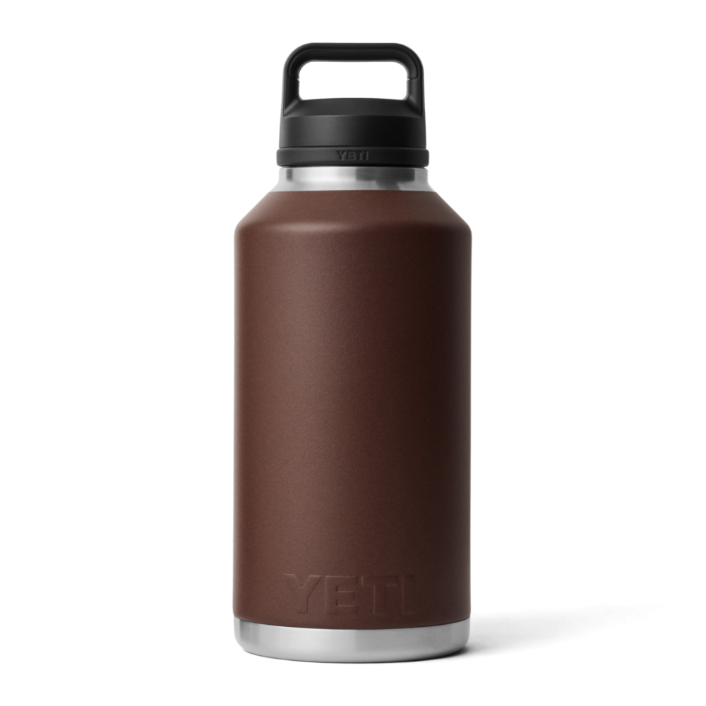 Yeti Rambler 64 Oz Bottle with Chug Cap Wetlands Brown