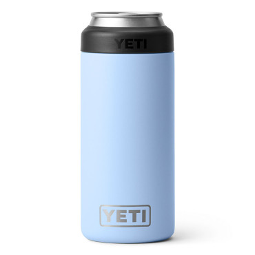YETI Rambler 12 oz Colster Slim Can Insulator Big Sky Blue