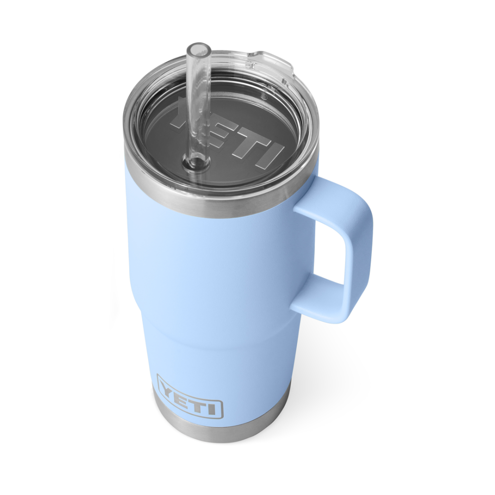 YETI Rambler 25 oz Straw Mug Big Sky Blue