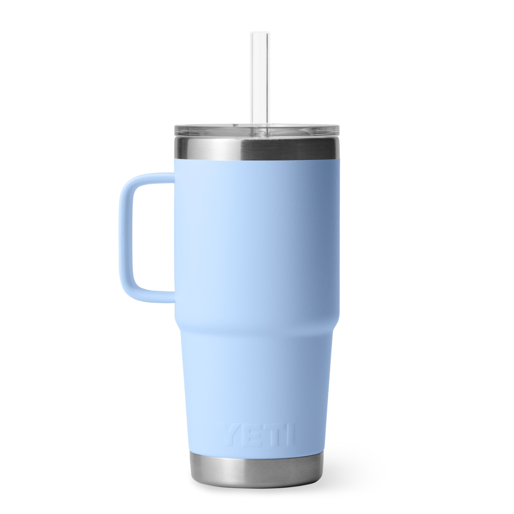 YETI Rambler 25 oz Straw Mug Big Sky Blue