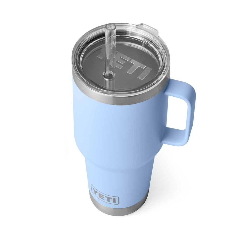 YETI Rambler 35 oz Straw Mug Big Sky Blue