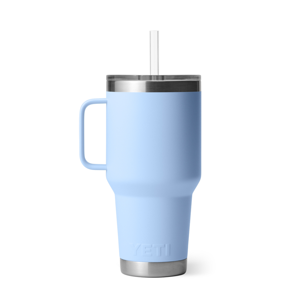 YETI Rambler 35 oz Straw Mug Big Sky Blue