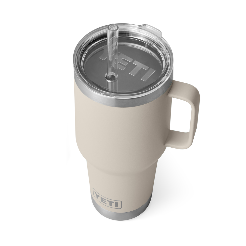 YETI Rambler 35 oz Straw Mug Cape Taupe