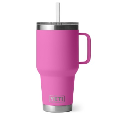 YETI Rambler 35 oz Straw Mug Wildflower Fuchsia