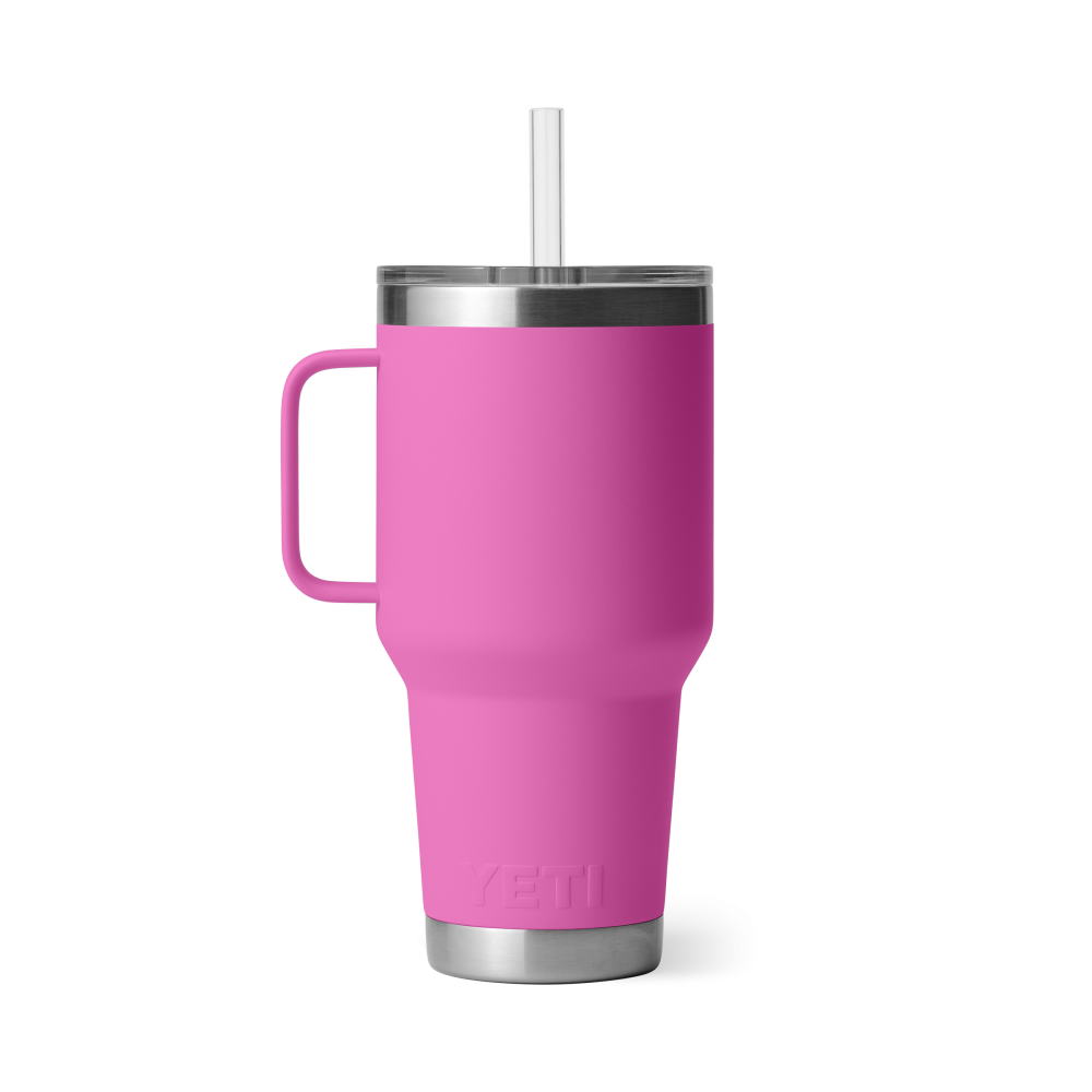 YETI Rambler 35 oz Straw Mug Wildflower Fuchsia