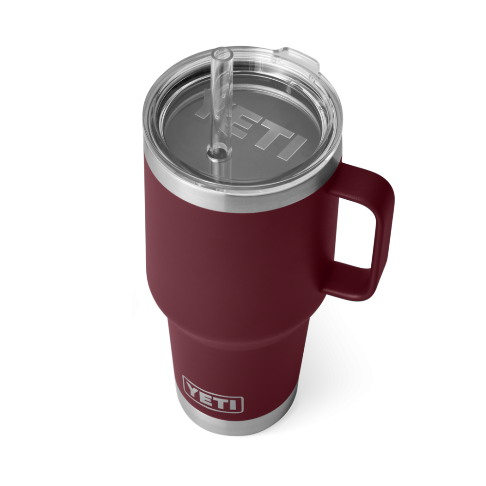 YETI Rambler 35 oz Straw Mug Wild Vine Red