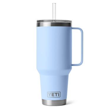 YETI Rambler 42 oz Straw Mug Big Sky Blue