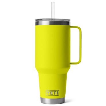 YETI Rambler 42 oz Straw Mug Firefly Yellow