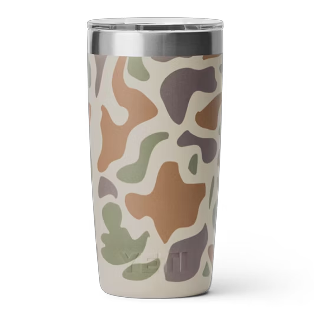 Yeti Rambler 10 oz Tumbler Tan Camo
