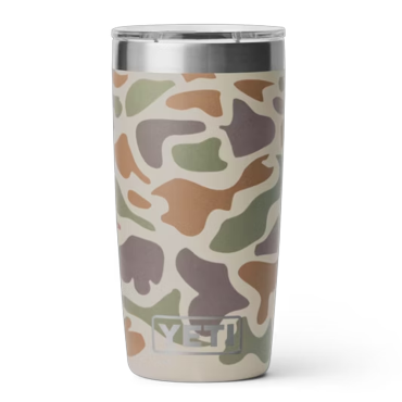 Yeti Rambler 10 oz Tumbler Tan Camo