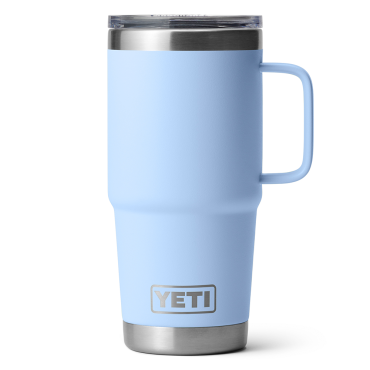 YETI Rambler 20 oz Travel Mug Big Sky Blue
