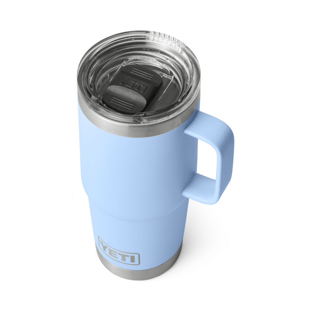 YETI Rambler 20 oz Travel Mug Big Sky Blue
