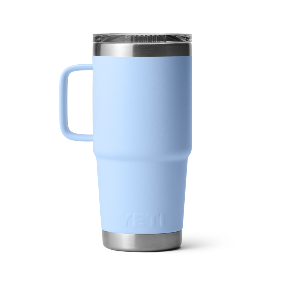 YETI Rambler 20 oz Travel Mug Big Sky Blue