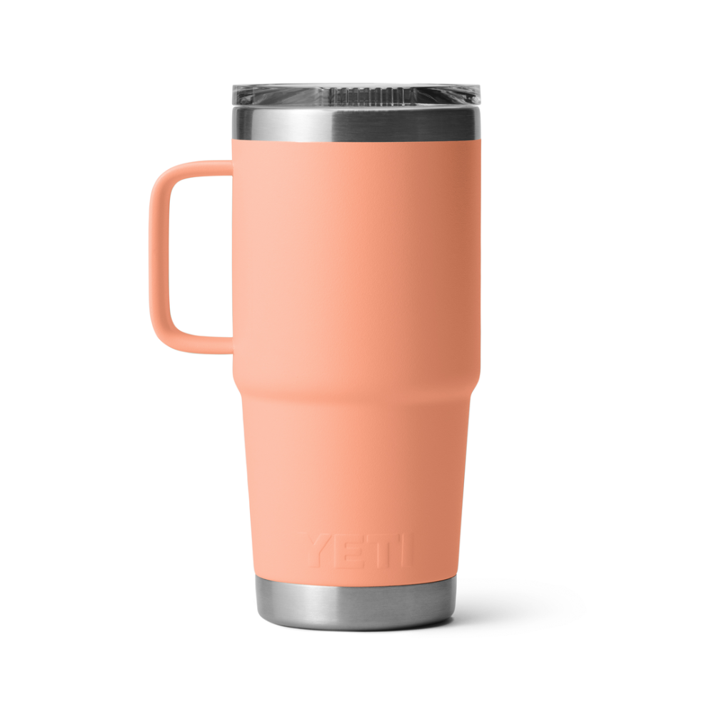 YETI Rambler 20 oz Travel Mug Peach