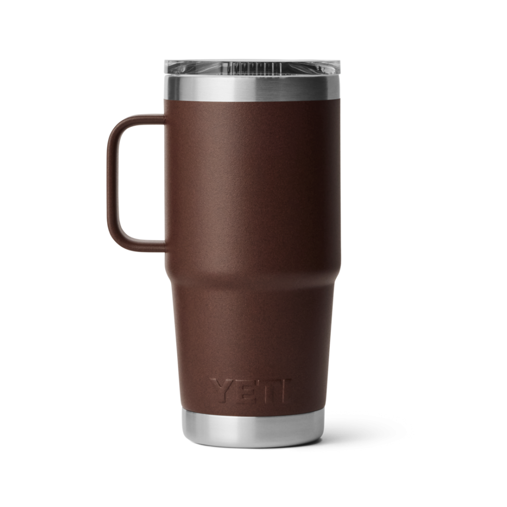 YETI Rambler 20 oz Travel Mug Wetlands Brown