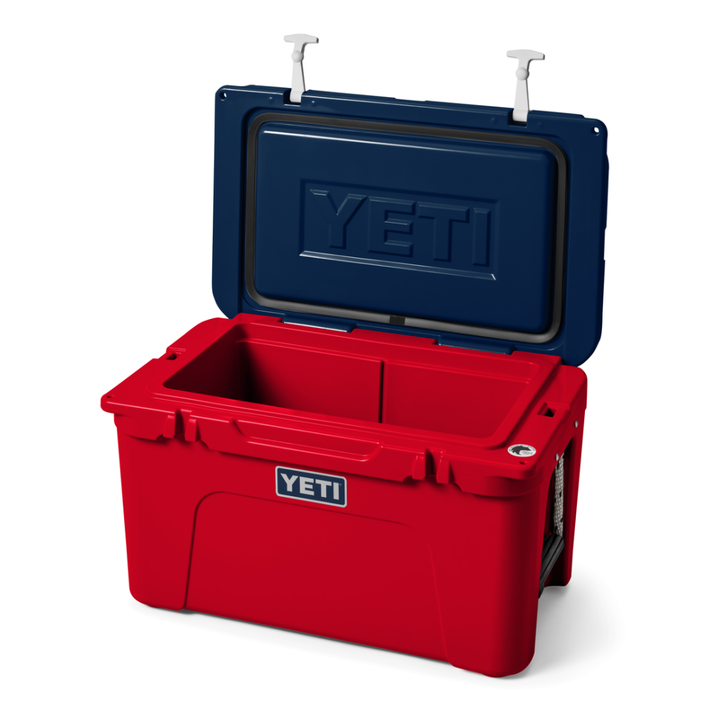 YETI Tundra 45 Cooler Rescue Red White Navy