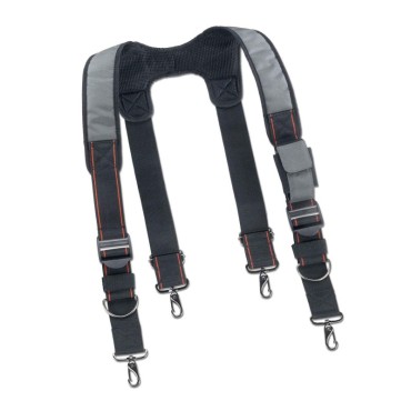 Ergodyne 5560  Gray Padded Tool Belt Suspenders
