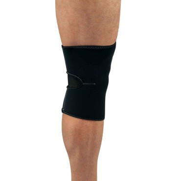 Ergodyne 600 2XL Black Single Layer Neoprene Knee Sleeve