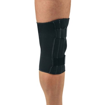 Ergodyne 620 2XL Black Knee Sleeve wOpen PatellaSpiral Stays