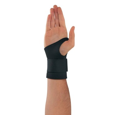 Ergodyne 670 XL Black Ambidextrous Single Strap Wrist Support