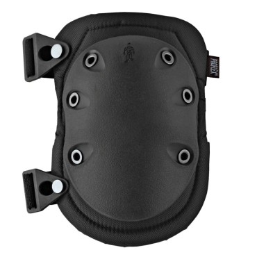 Ergodyne 335  Black Cap Slip Resistant Rubber Cap Knee Pad - Buckle