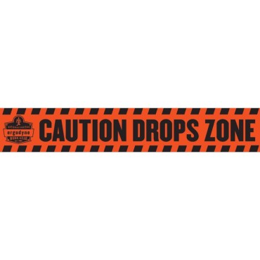 Ergodyne 3601 L Orange Caution Tape - Drops Zone 1000ft Roll