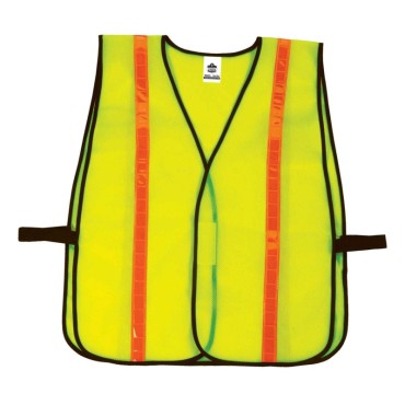 Ergodyne 8040HL  Lime Non-Certified Hi-Gloss Vest