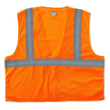 Ergodyne 8210Z 4XL5XL Orange Class 2 Economy Vest