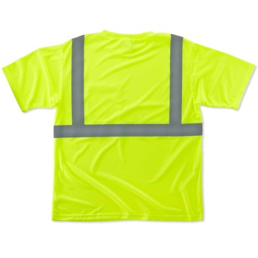 Ergodyne 8289 5XL Lime Class 2 T-Shirt