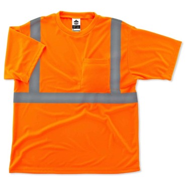 Ergodyne 8289 5XL Orange Class 2 T-Shirt