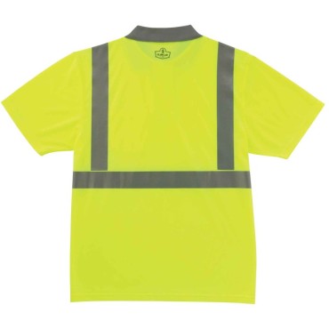 Ergodyne 8295 5XL Lime Class 2 Polo Shirt