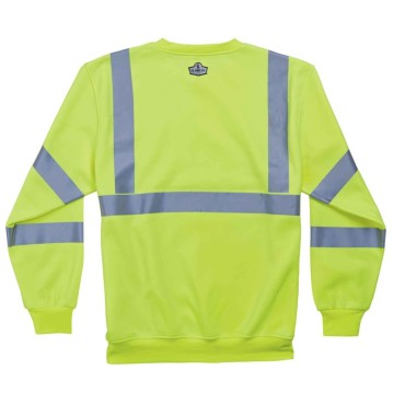 Ergodyne 8397 5XL Lime Class 3 Sweatshirt