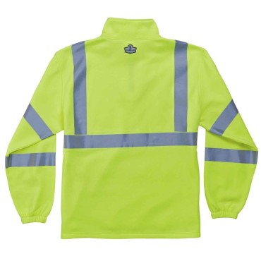 Ergodyne 8399 5XL Lime Class 3 12 Zip Sweatshirt