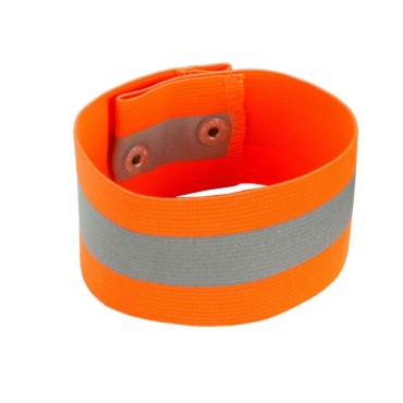Ergodyne 8001 LXL Orange ArmLeg Band - Button Snap Closure