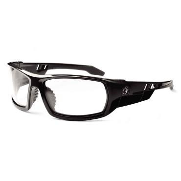 Ergodyne ODIN Clear Lens Black Safety Glasses