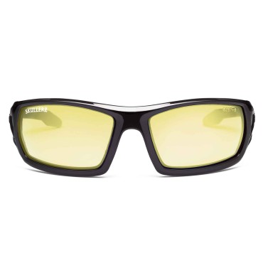 Ergodyne ODIN Yellow Lens Black Safety Glasses